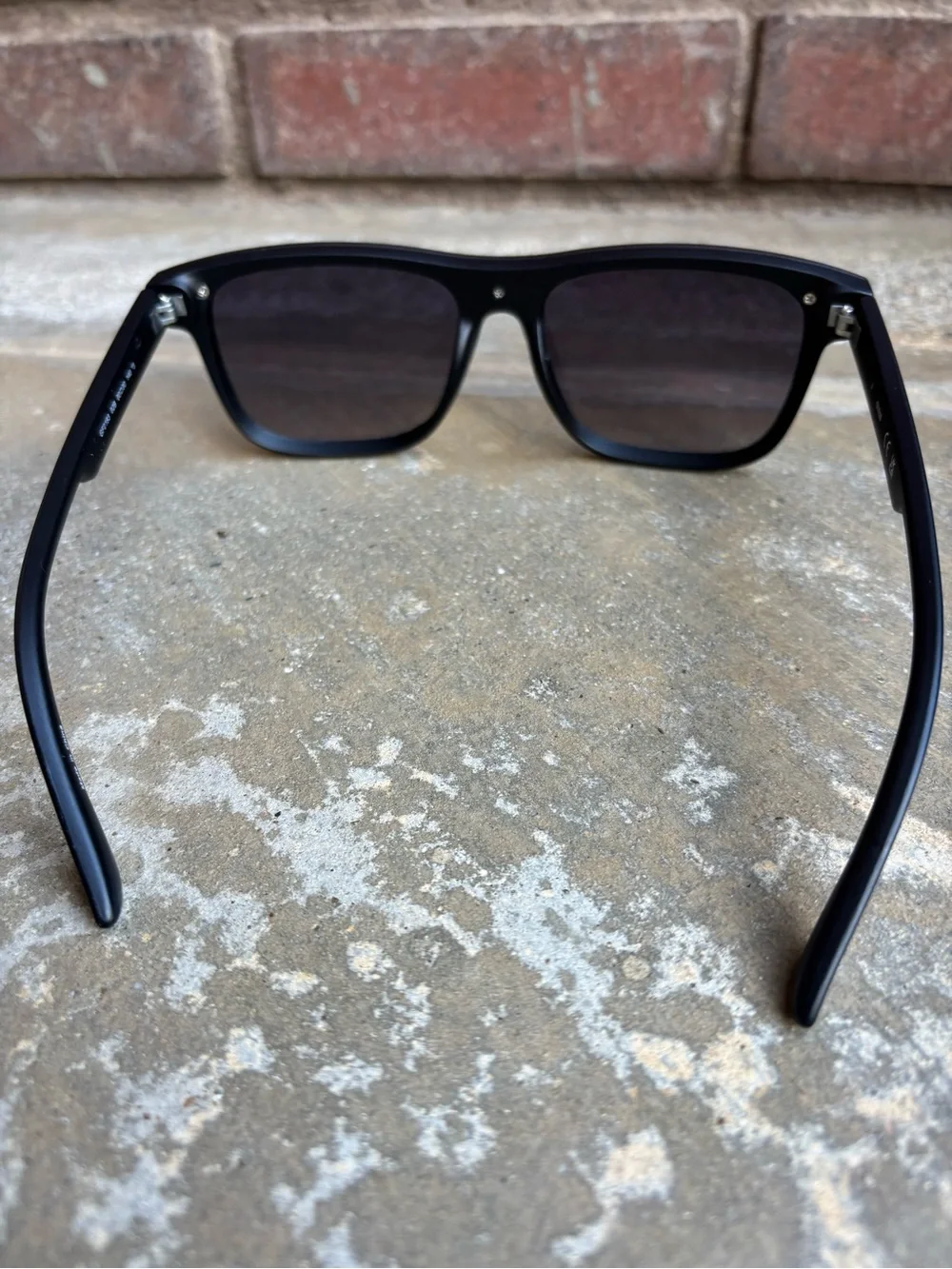 Guess Men's Black Sunglasses with Dark Lenses